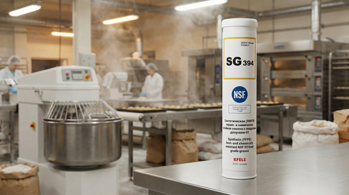 Пищевая смазка EFELE SG-394 набирает популярность на российских кондитерских предприятиях