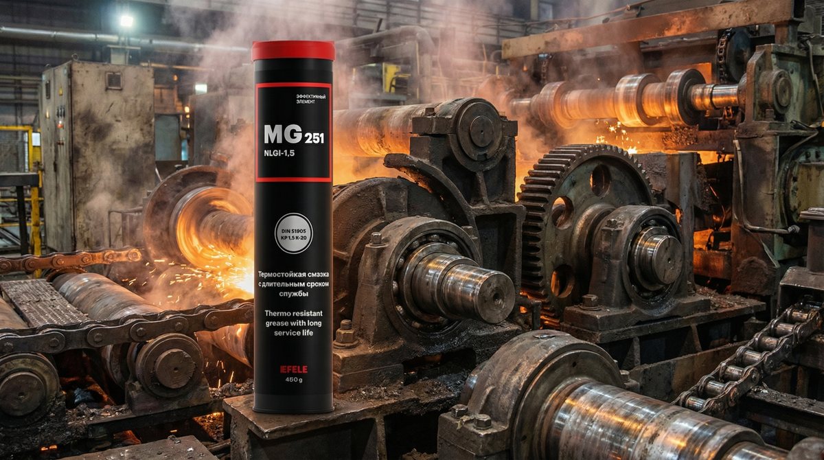 Пластичная смазка EFELE MG-251 помогла металлургам снизить издержки производства