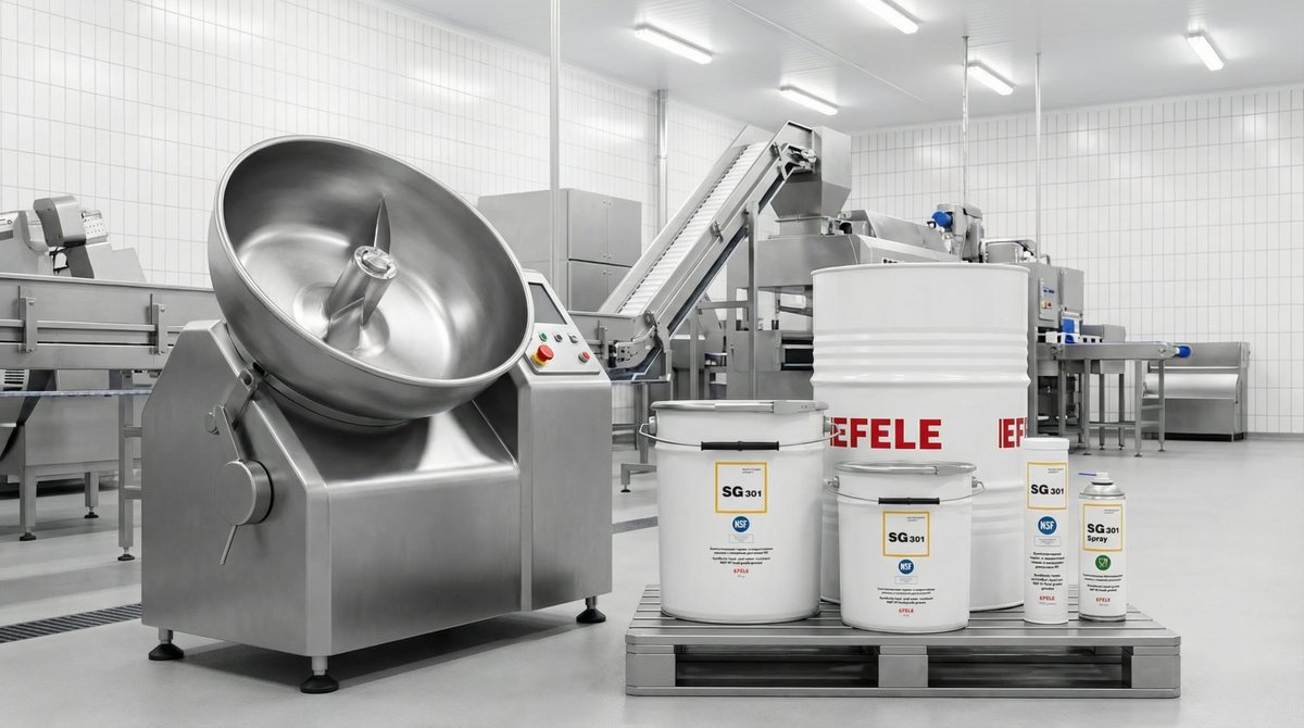 Пластичная смазка EFELE SG-301 участвует в программе импортозамещения на мясоперерабатывающих предприятиях